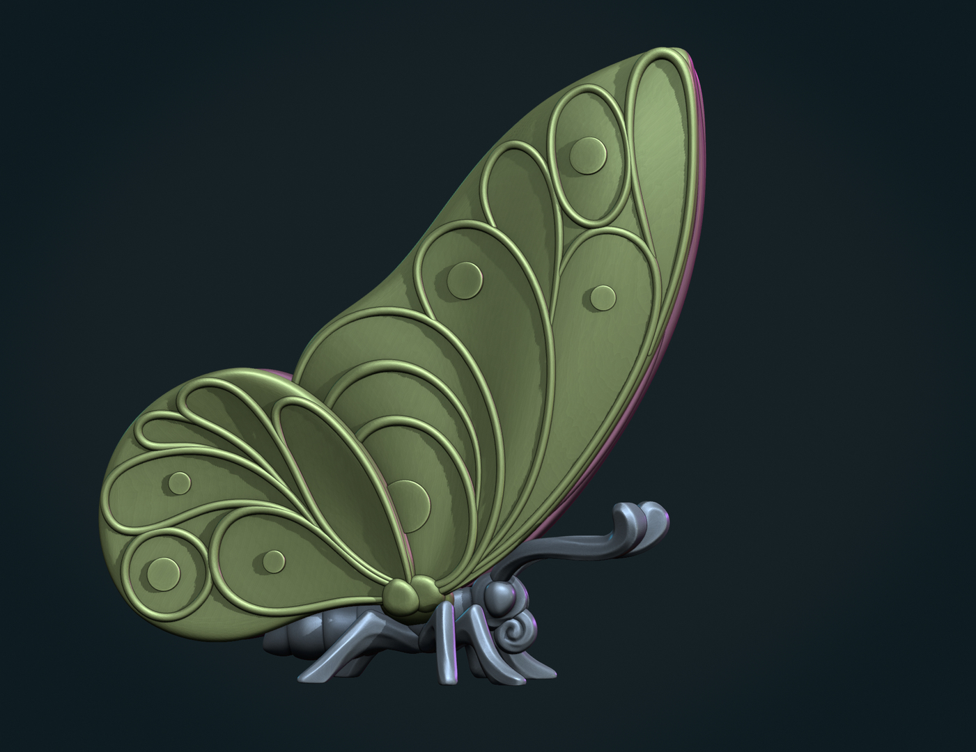 Butterfly Y 3D Model - TurboSquid 2012330
