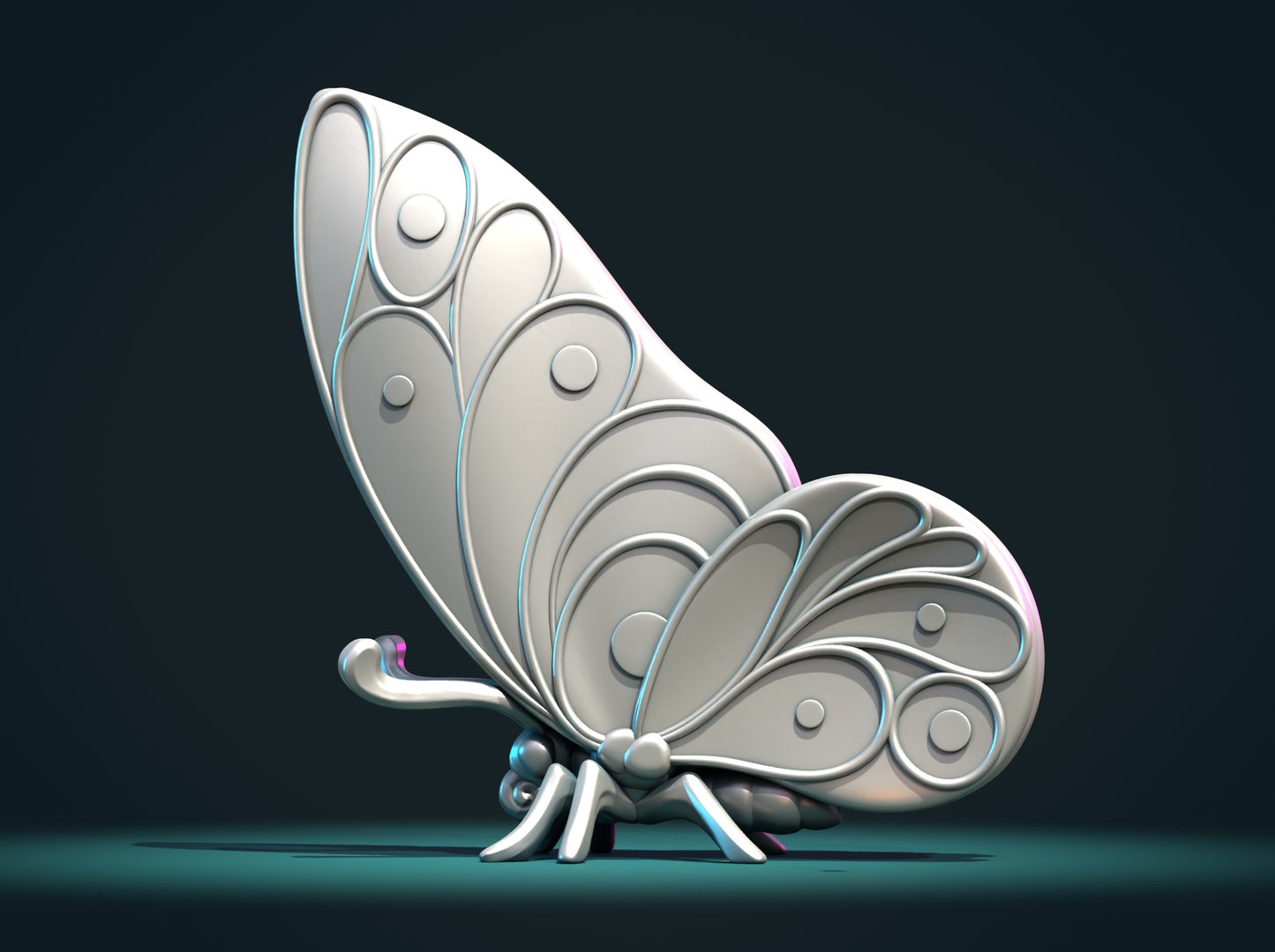 Butterfly Y 3D Model - TurboSquid 2012330