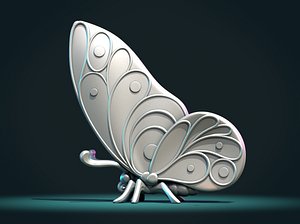 Butterfly Y 3D model