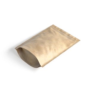 Craft Zipper Pouch 3D model