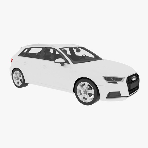 audi a3 sportback g-tron 3d max