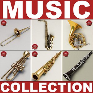 Music Instruments Collection V6