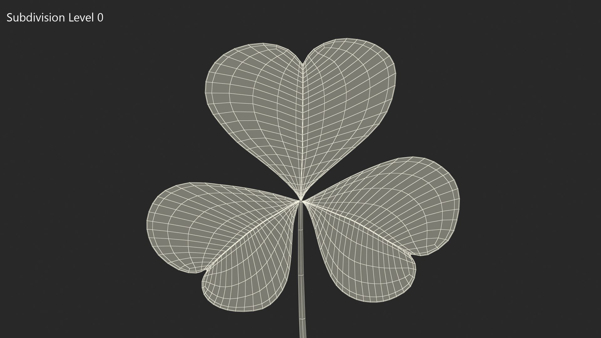 3D leaf clover model https://p.turbosquid.com/ts-thumb/or/Hiauzc/K8JoRVbE/threeleafclover3dsmodel009/jpg/1592352540/1920x1080/fit_q87/5b600e226ccc2457964521e70094e4da32acb71a/threeleafclover3dsmodel009.jpg