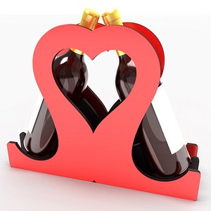 stand bottle 3d model