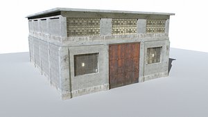 3D model Old Building