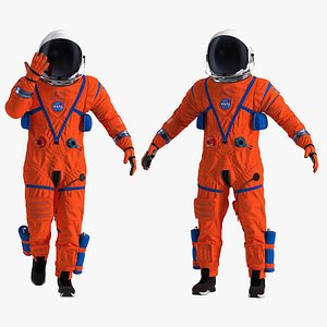 nasa ocss astronaut spacesuit 3D model