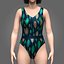 Modelo 3D de traje de cuerpo entero