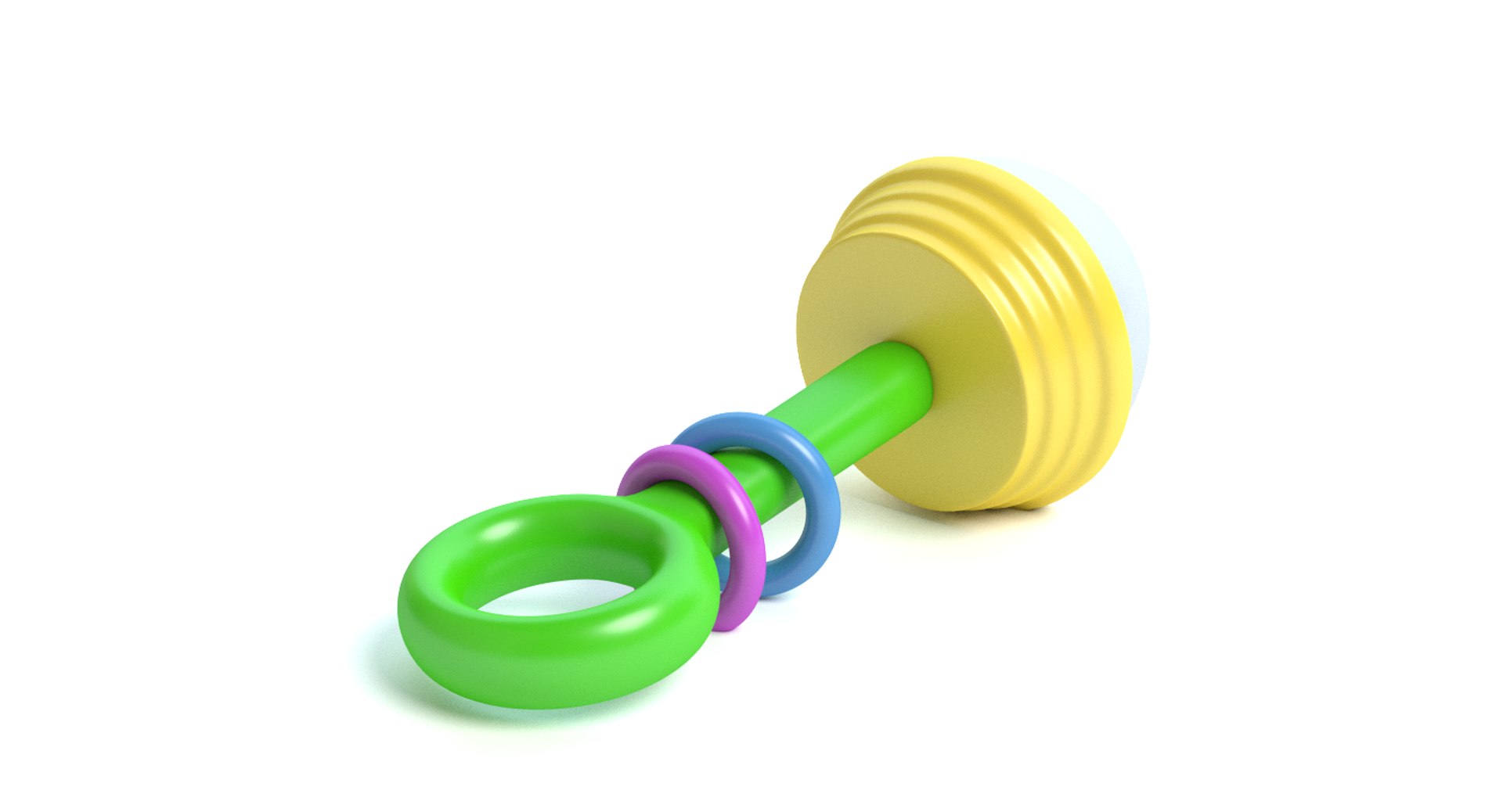 toy rattle 3d 3ds