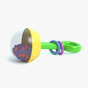 toy rattle 3d 3ds