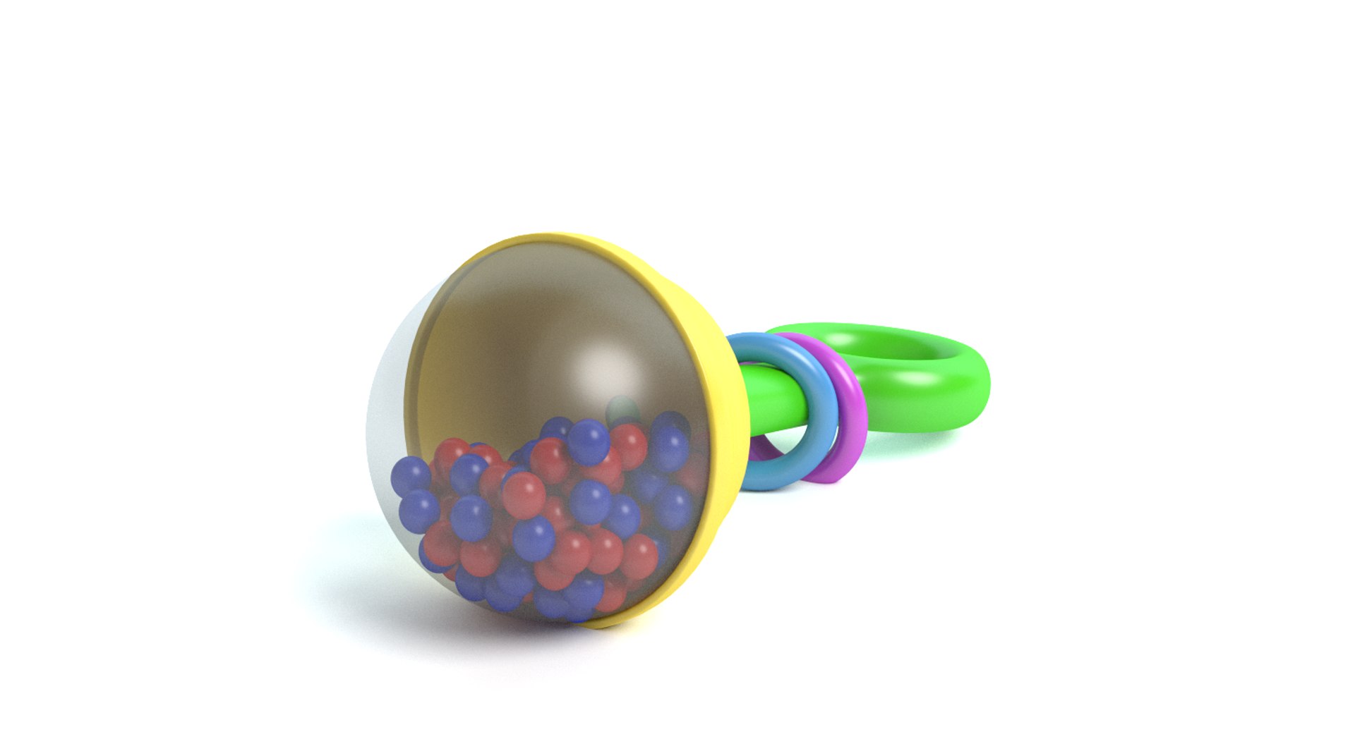 toy rattle 3d 3ds