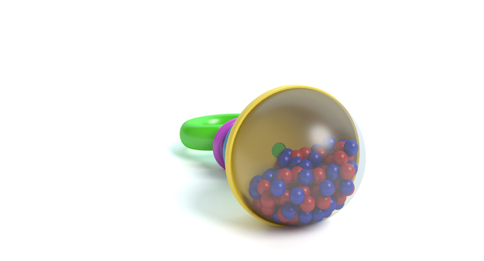 toy rattle 3d 3ds