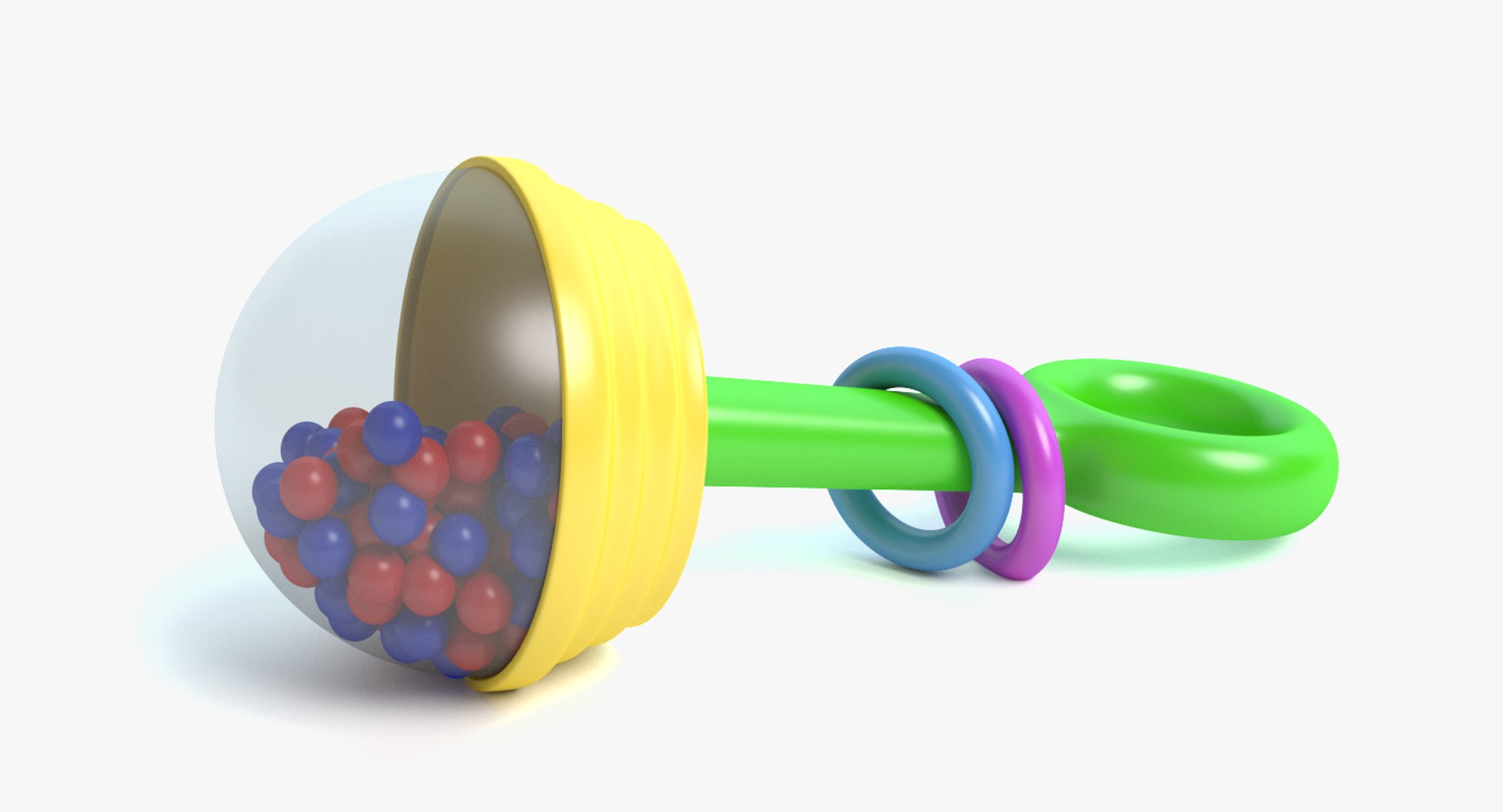 toy rattle 3d 3ds