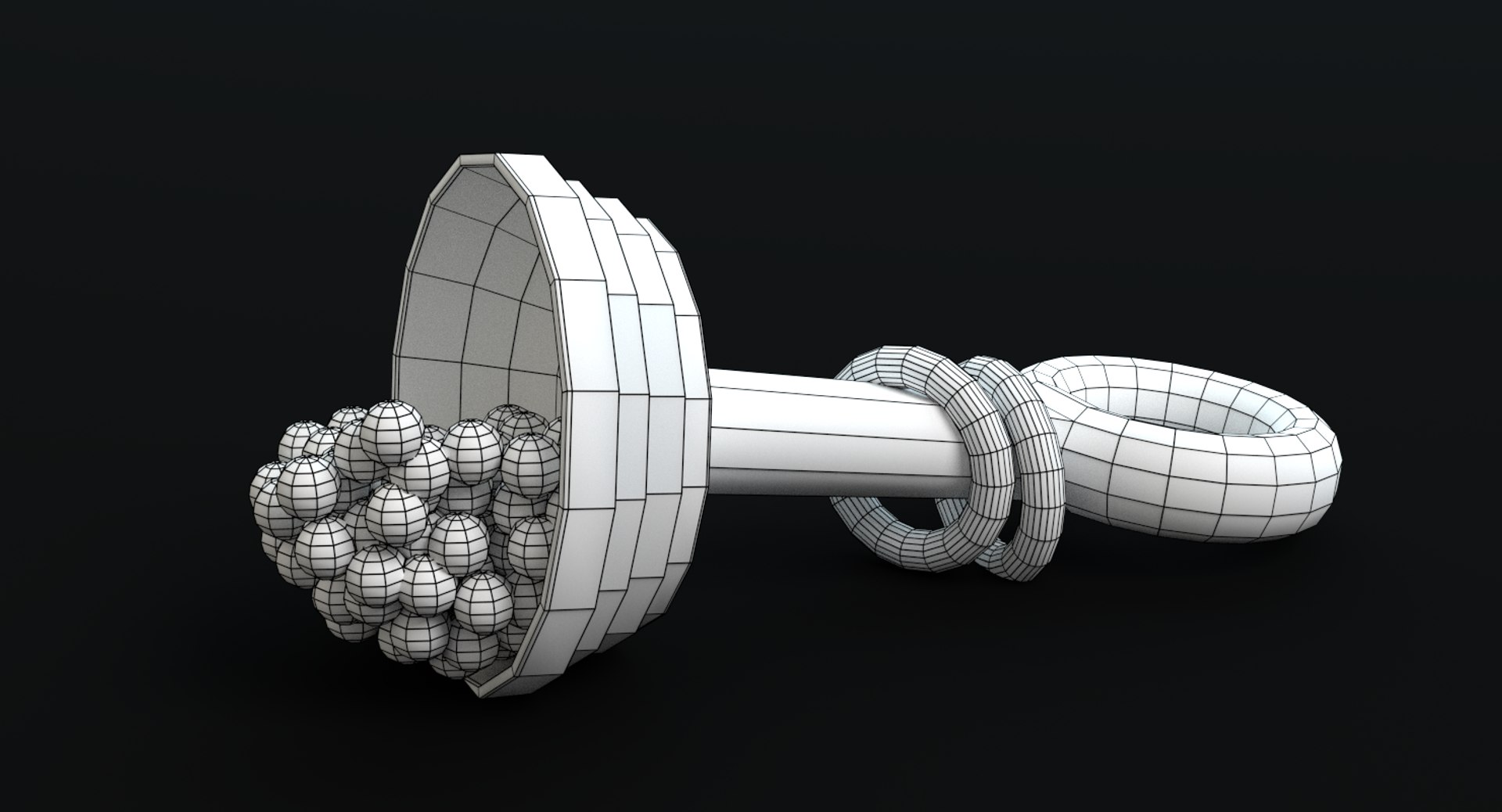 toy rattle 3d 3ds
