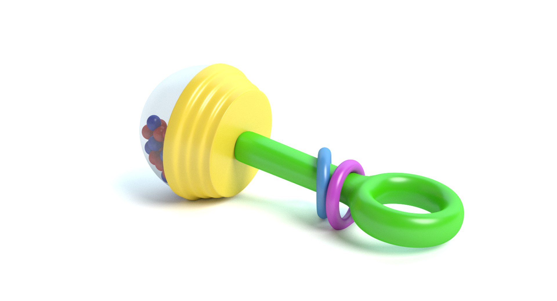 toy rattle 3d 3ds