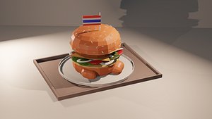 ThailBurger 3D model
