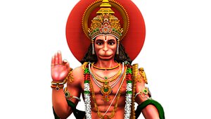3D lord hanuman