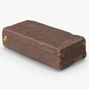 Chocolate Waffle 3D model