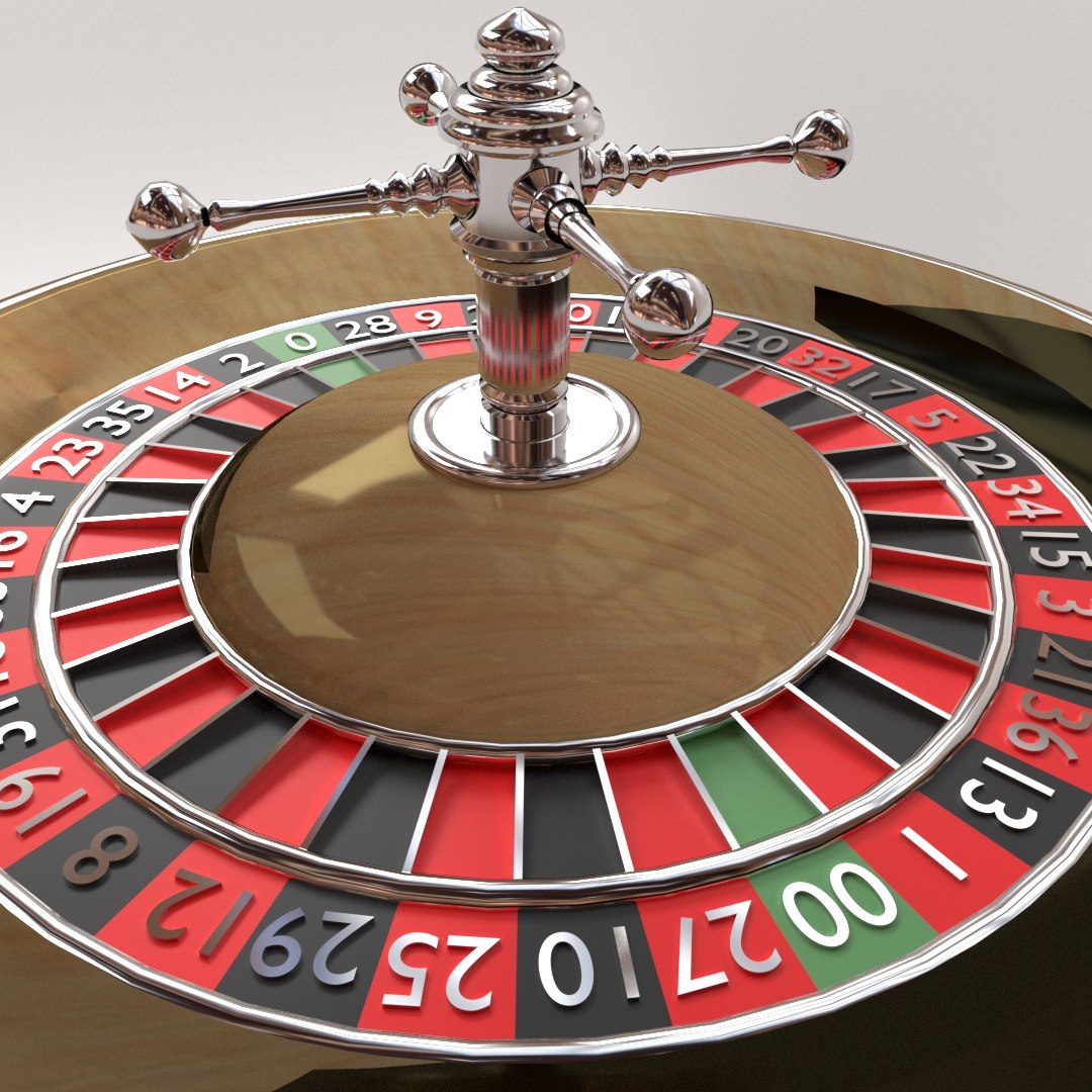 3D Roulette Wheel Model - TurboSquid 1648207