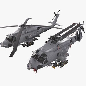 3D Sikorsky MH-60R Sea Hawk Static model