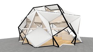 VR art Gallery 13 greatdodecadodeca 3D model