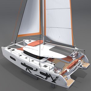 3D model 3D Catamaran EXCESS 15