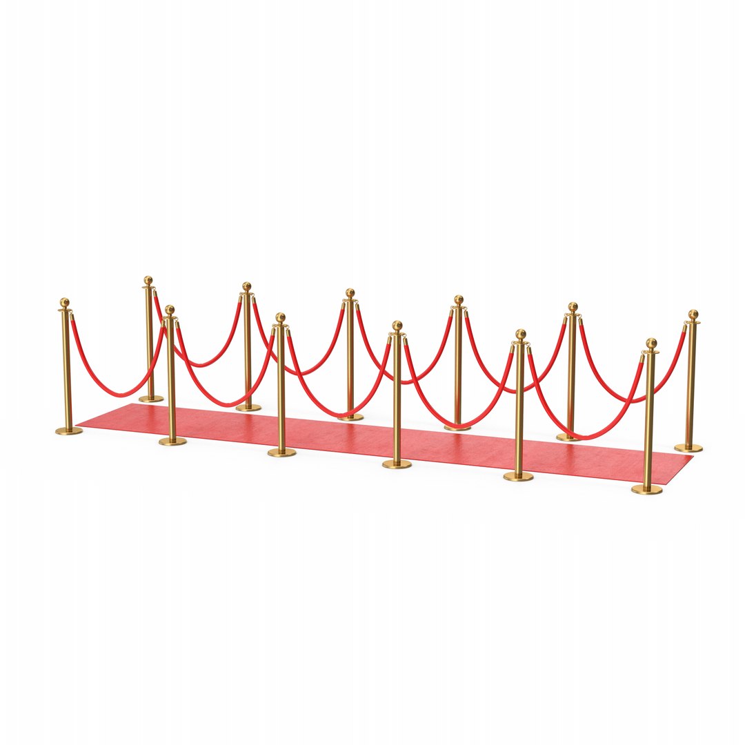 Red Carpet 3D Model TurboSquid 2195237
