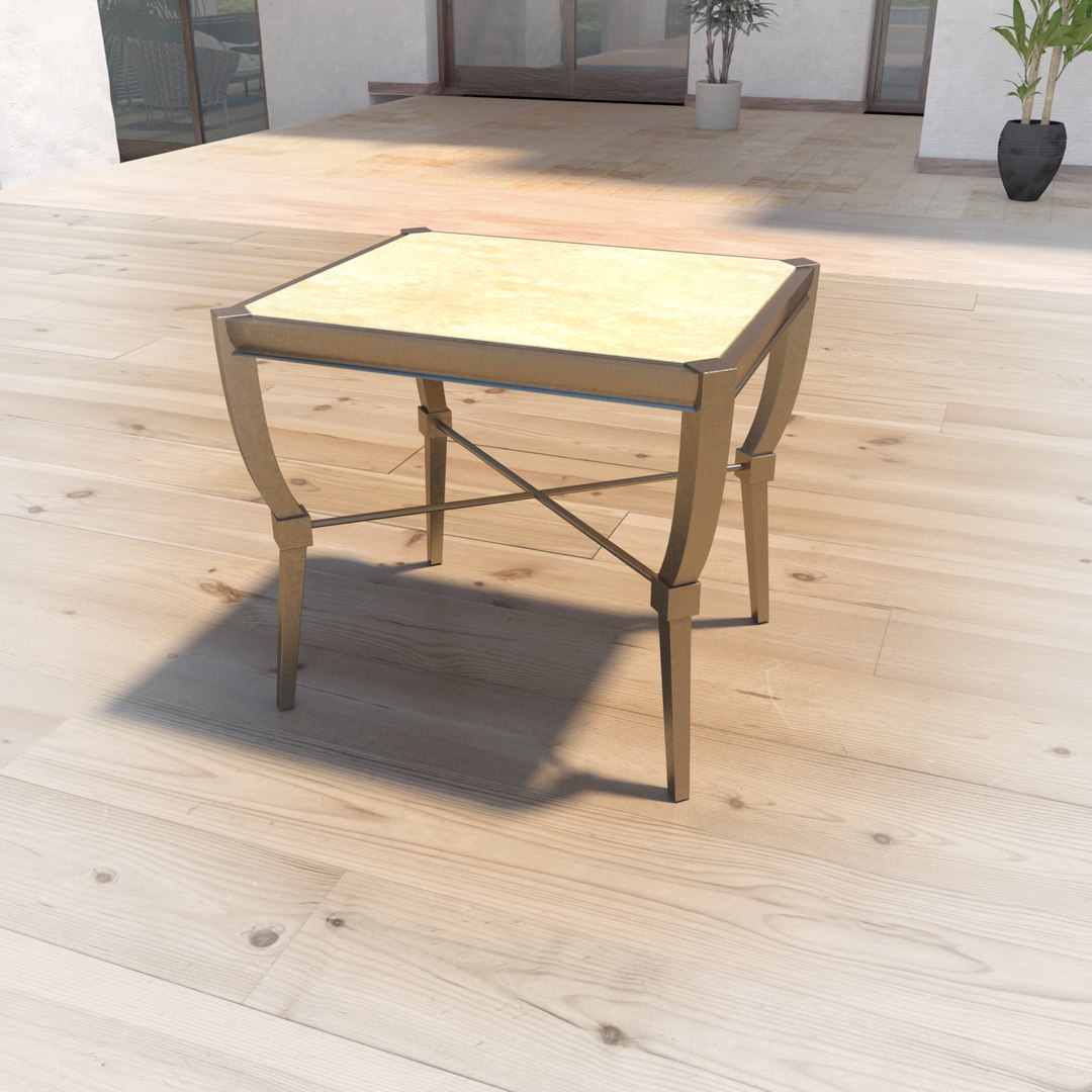 Outdoor Tables 3D Model - TurboSquid 1300167