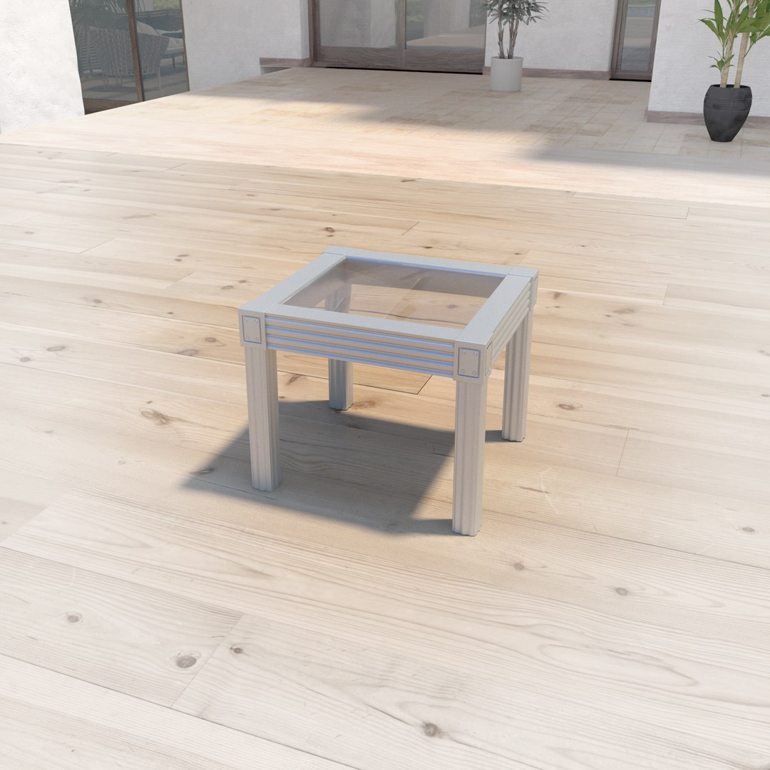 Outdoor Tables 3D Model - TurboSquid 1300167