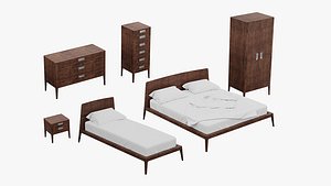 3D model Bed room Collection