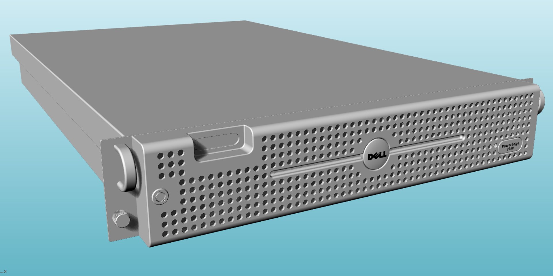 3d Dell Poweredge 2950 Server