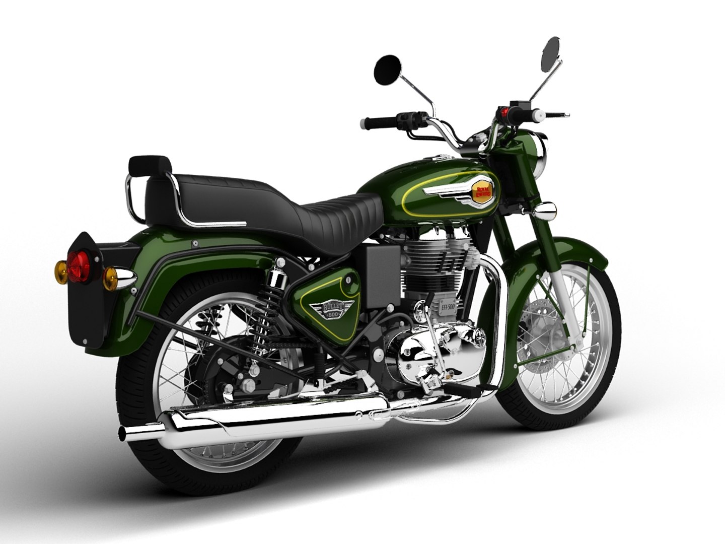 3ds Royal Enfield Bullet 500