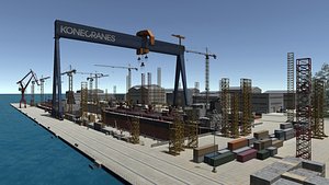 Shipyard VR 3D model