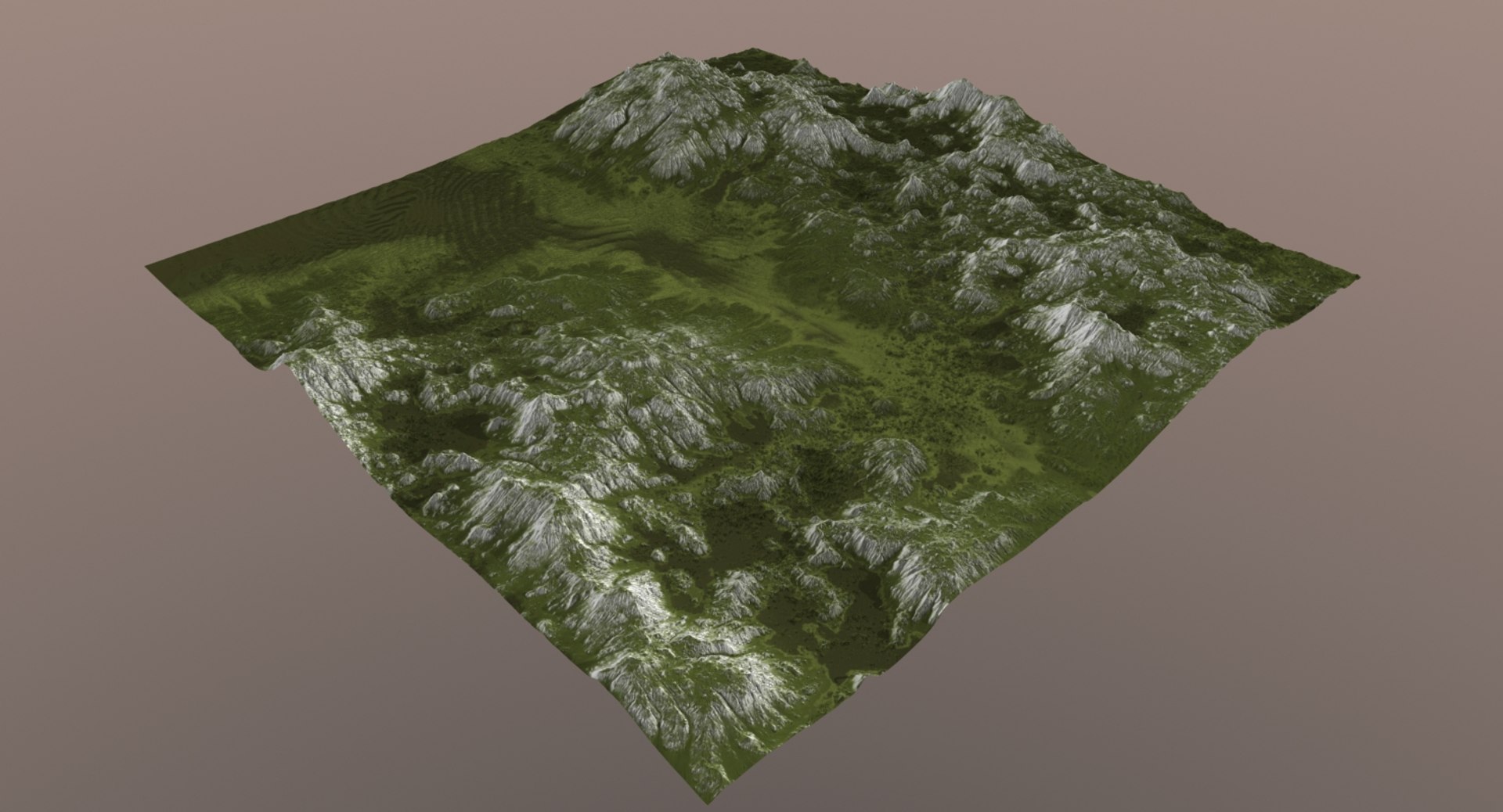 3D model terrain ready - TurboSquid 1194294