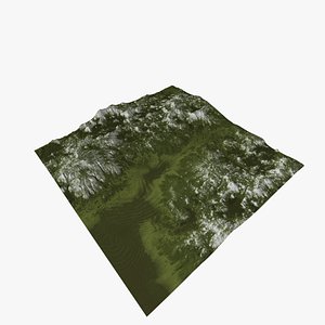 3D model terrain ready