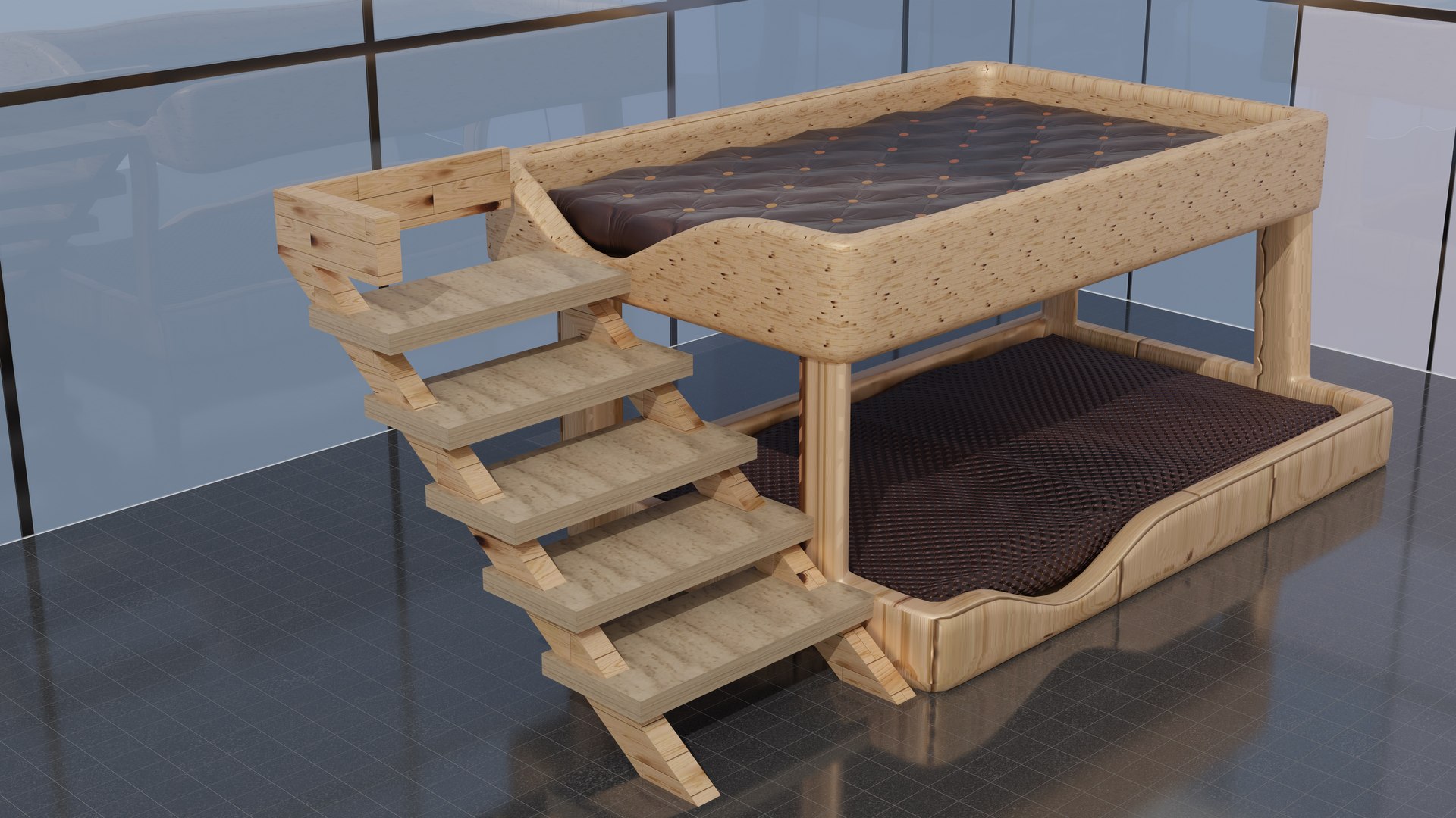 3D Dog Bed model - TurboSquid 2017476