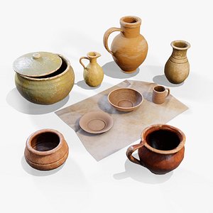 Medieval Dishes model