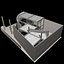tadao ando house 3d model