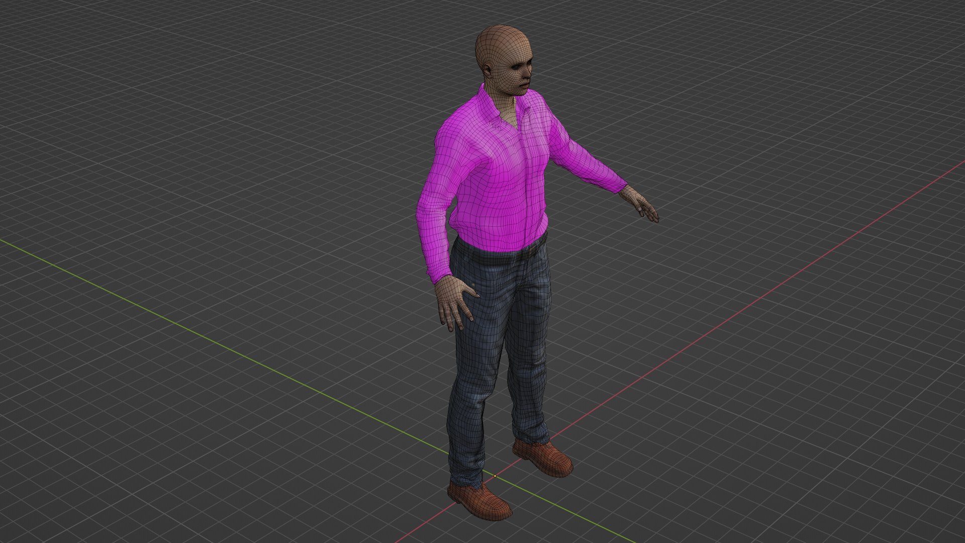 3D Man Unity Unreal - TurboSquid 1828494
