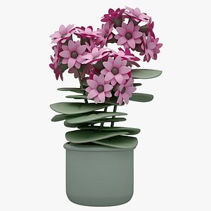 3D model flower