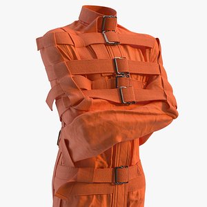 Straitjacket Restraint Apparel Orange