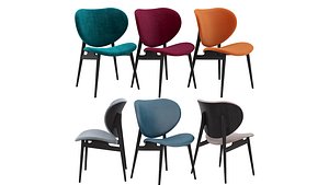 Alma leather chair Baxter model