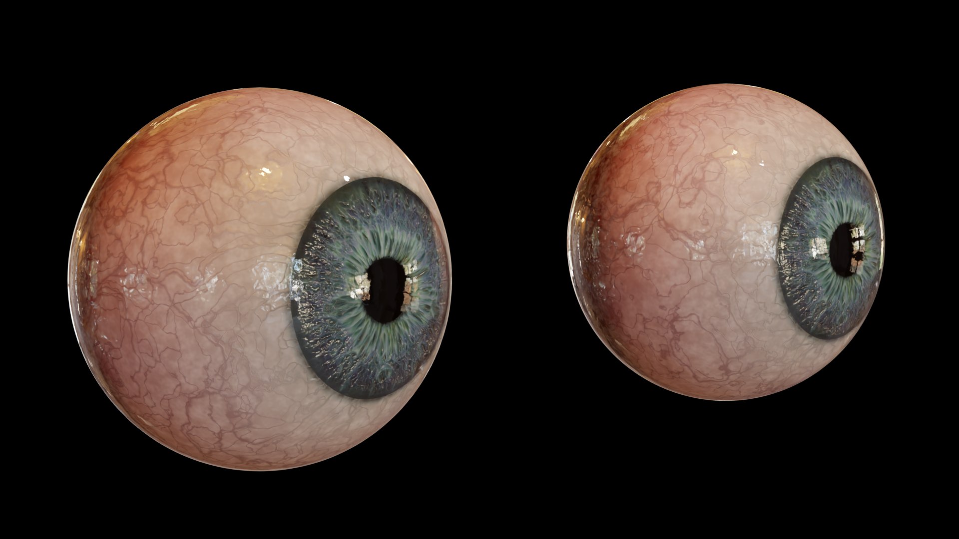 HyperRealistic Eye Rig Blender 3D TurboSquid 1992466