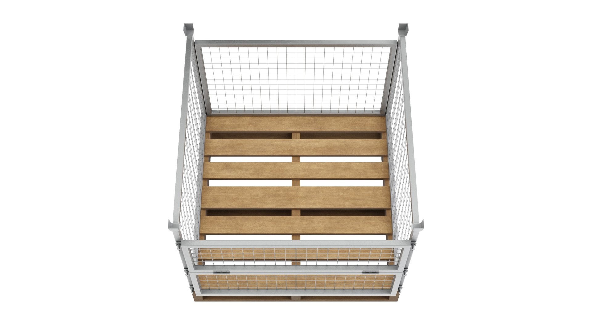 Collapsible Mesh Metal Pallet Cage 3D https://p.turbosquid.com/ts-thumb/os/HWn8Jv/CD/cage_0019/jpg/1743331994/1920x1080/fit_q87/b655ac498649f0dcf4a96c79cf05f847120ae045/cage_0019.jpg