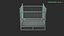 Collapsible Mesh Metal Pallet Cage 3D