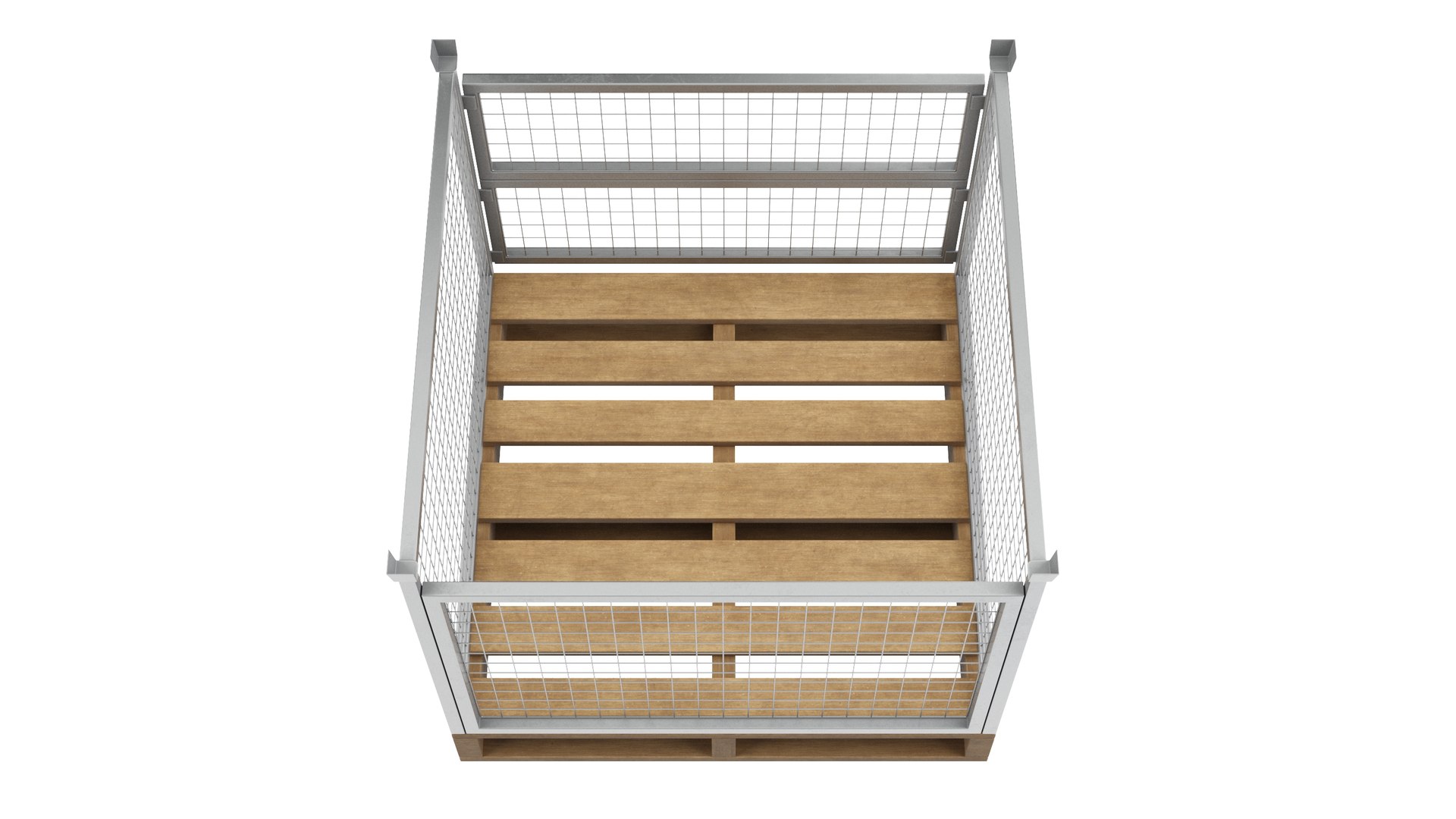 Collapsible Mesh Metal Pallet Cage 3D https://p.turbosquid.com/ts-thumb/os/HWn8Jv/KO/cage_0018/jpg/1743331992/1920x1080/fit_q87/8f743a8886e309b76ffe44f254771b8f07afe9bf/cage_0018.jpg