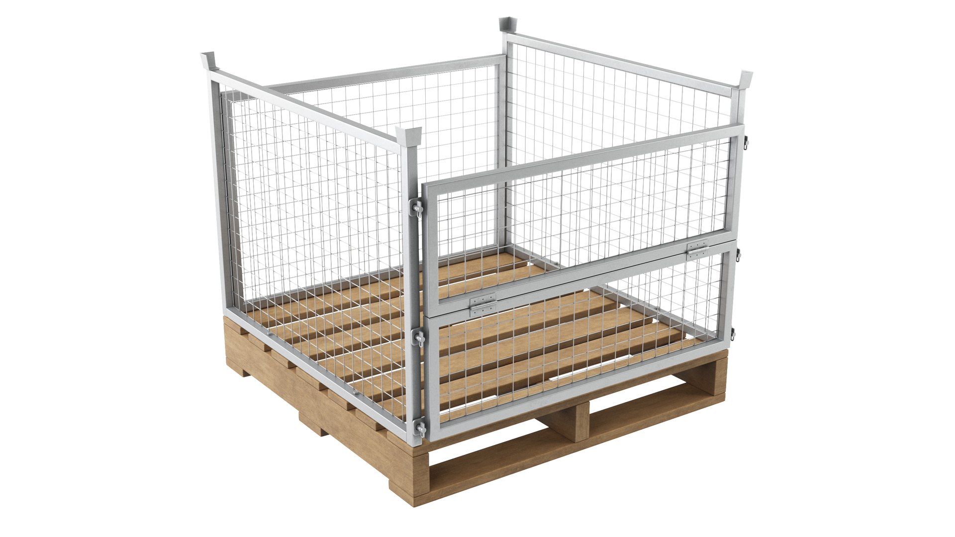 Collapsible Mesh Metal Pallet Cage 3D https://p.turbosquid.com/ts-thumb/os/HWn8Jv/Nn/cage_0014/jpg/1743331991/1920x1080/fit_q87/dd33a332669c6df8660c9fb23aabb87727698677/cage_0014.jpg