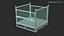 Collapsible Mesh Metal Pallet Cage 3D