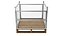 Collapsible Mesh Metal Pallet Cage 3D
