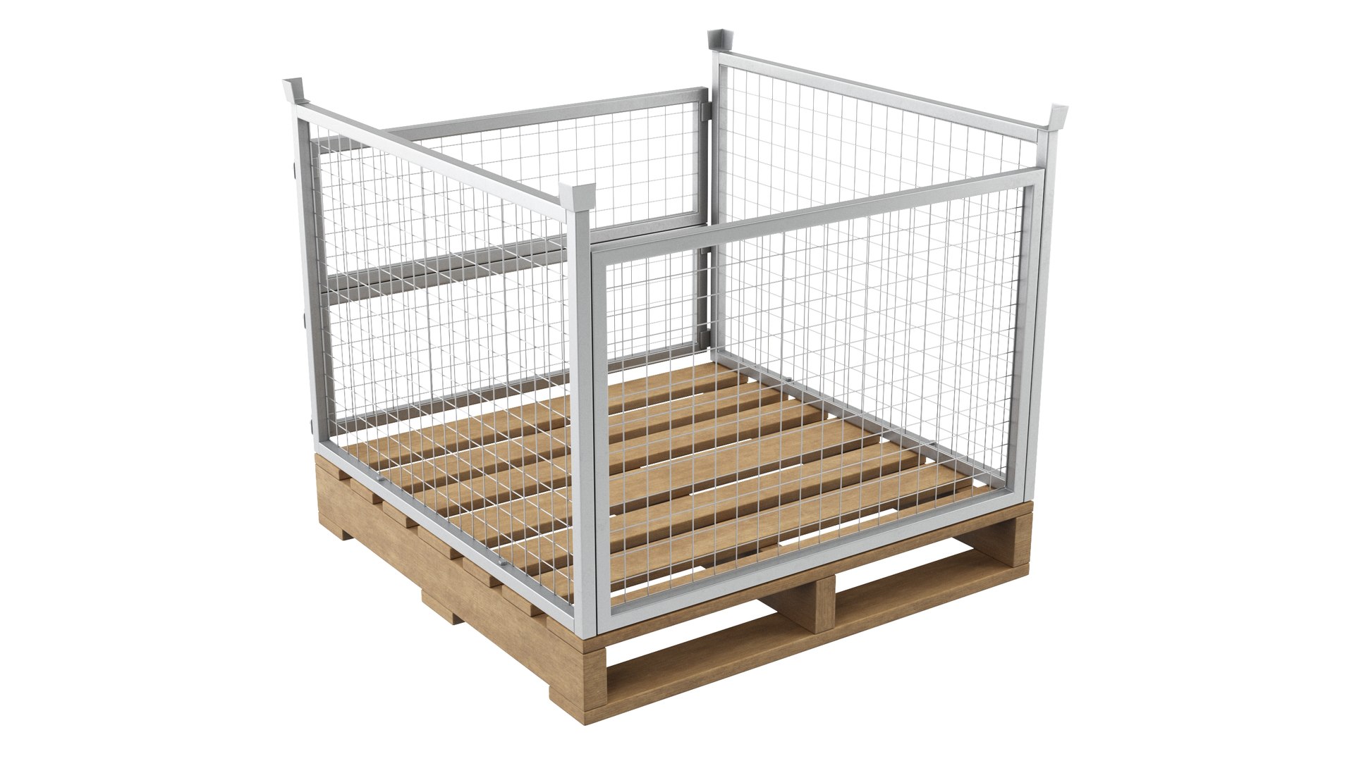 Collapsible Mesh Metal Pallet Cage 3D https://p.turbosquid.com/ts-thumb/os/HWn8Jv/uk/cage_0016/jpg/1743331992/1920x1080/fit_q87/c2b530e242bc3d67a1c27030cf23710b00fec81d/cage_0016.jpg