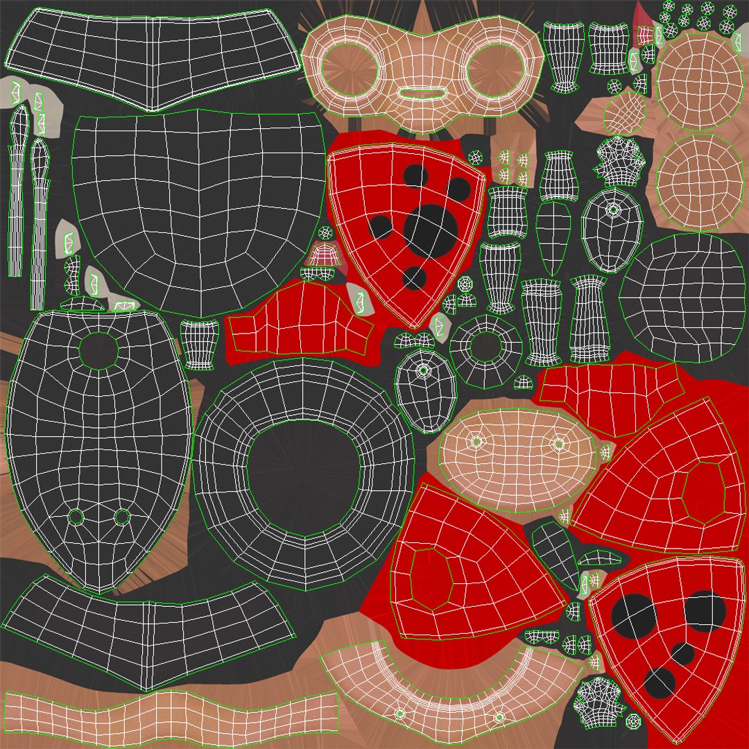 3D Cartoon Ladybug Character Model - TurboSquid 2070244